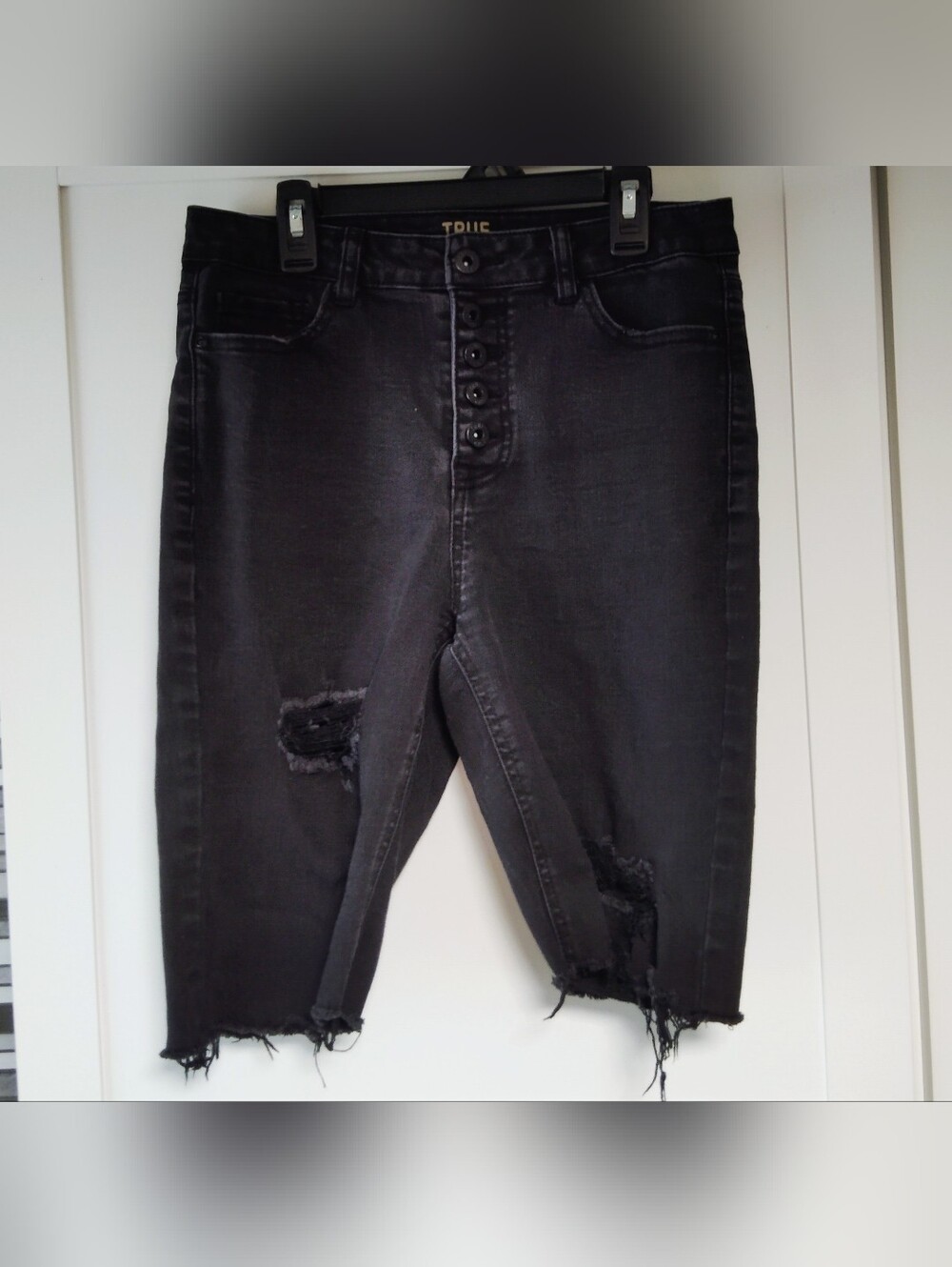 True Craft High Rise Skinny Bermuda Shorts Sz-11